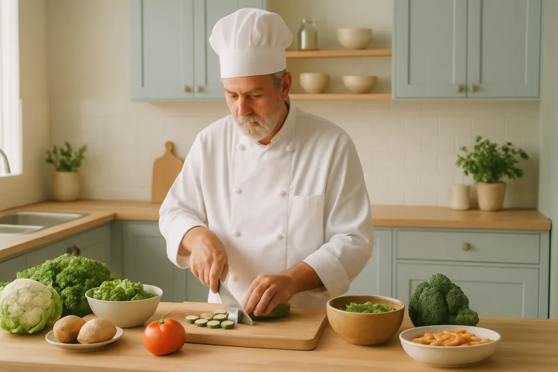 Домашня кухня Домашня кухня пансіонату для літніх людей